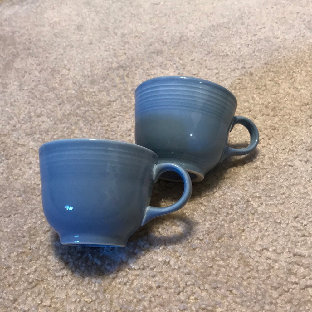 Fiestaware Periwinkle Blue Cup - Two Available